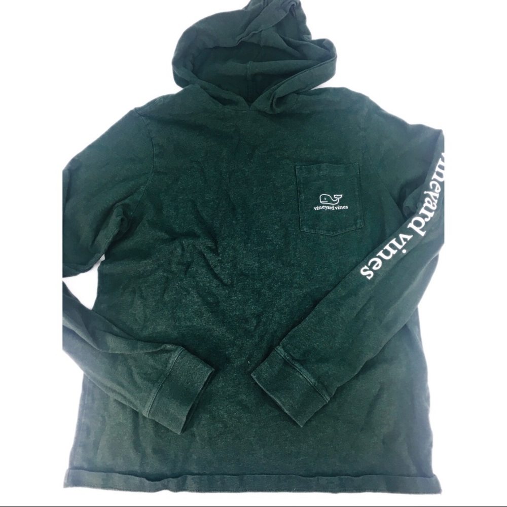 Vineyard Vines Hunter Green Long Sleeve Sz XL